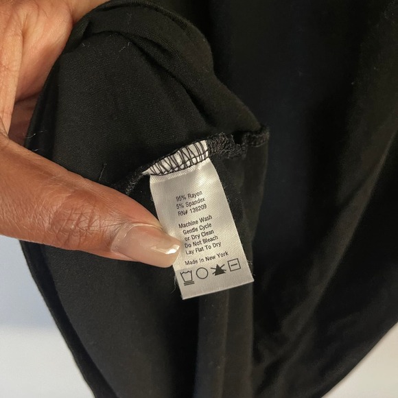 Hatch Womens Size 1 (Small) Maternity The 3/4 Body Dress Black - Picture 6 of 8